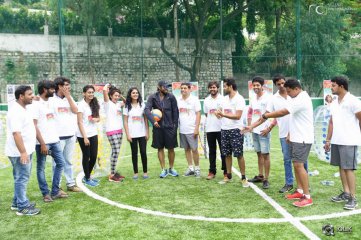 Kerintha Movie Team At Bubble Soccer Event